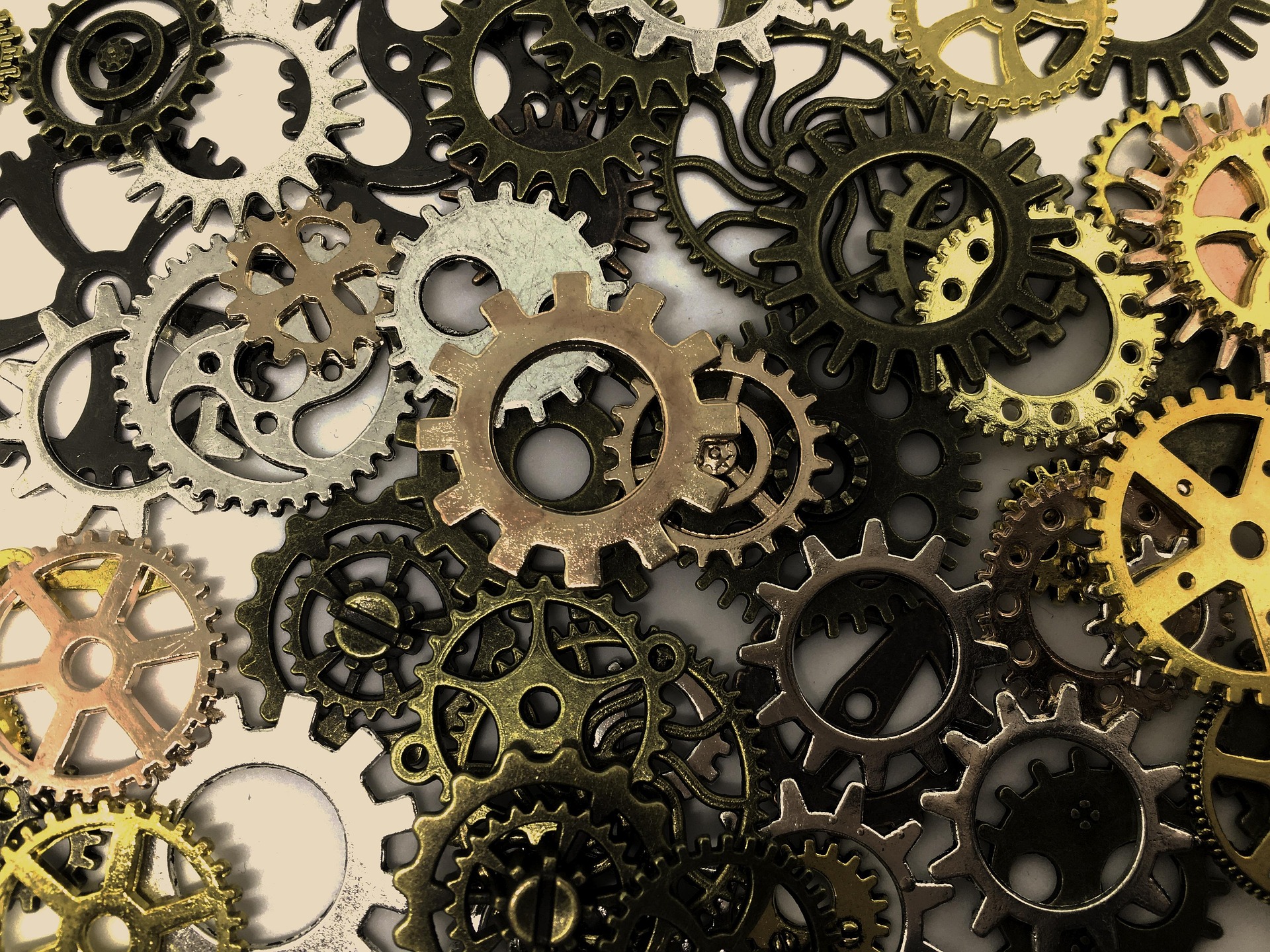 Mechanical Gears Background